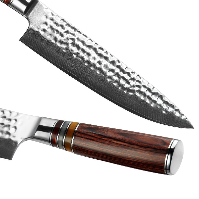 Cuchillo Chef Patagon Damasco 67 capas 20 cm