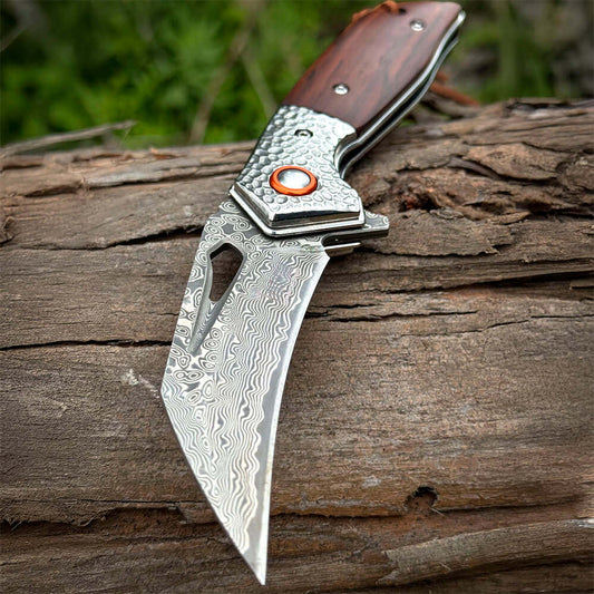 Cortapluma Damasco 89 capas PATAGÓN - CARANCHO - Cuchillos Mundo Patagon