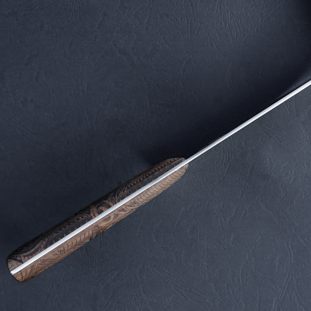 Cuchillo Artesanal PREMIUM Campero Tallado hoja 20 cm
