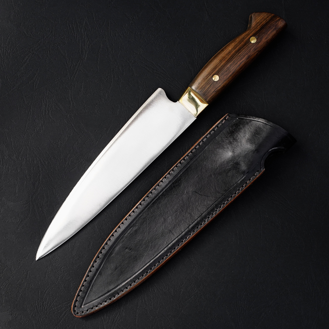 Cuchillo Artesanal PREMIUM Campero madera hoja 20 cm