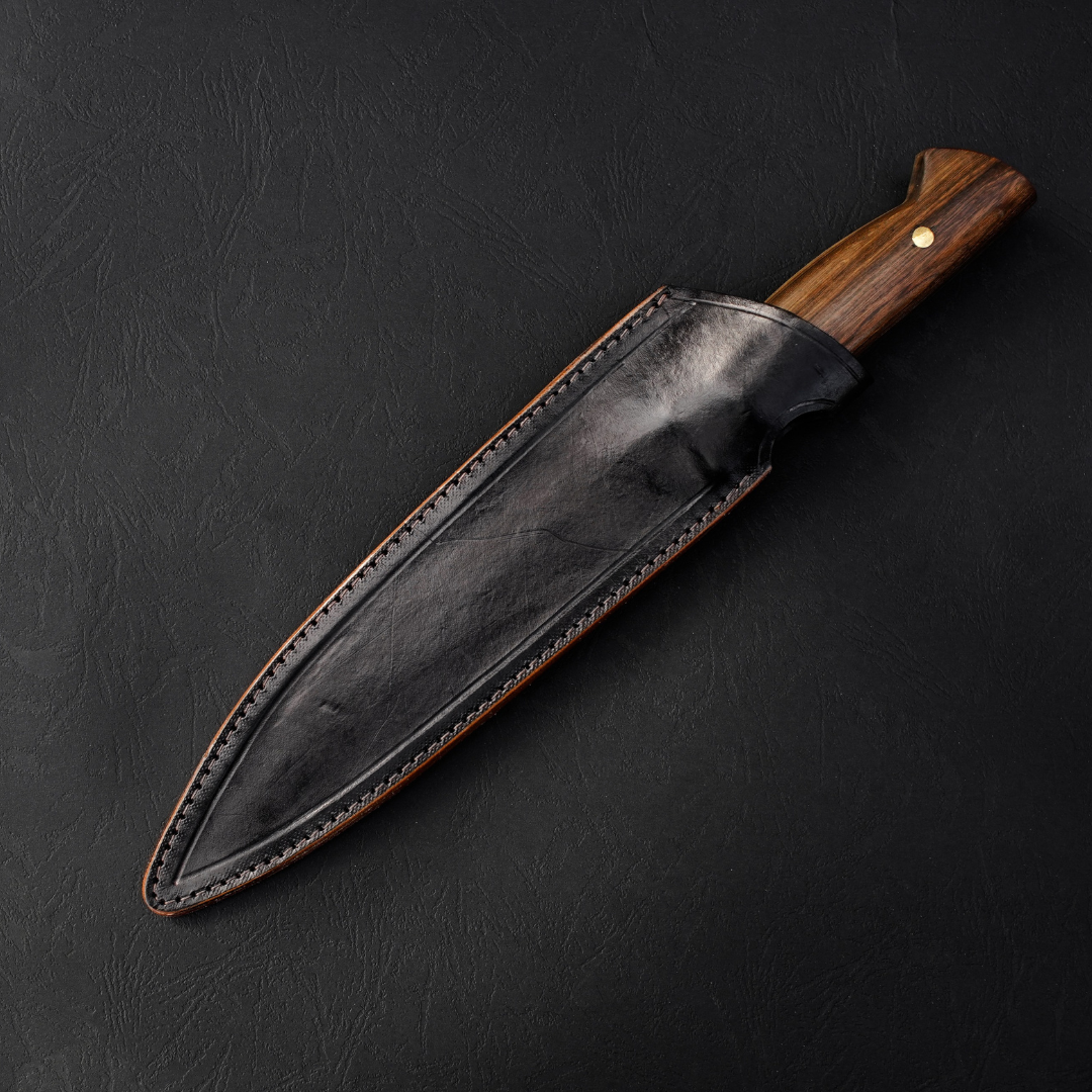 Cuchillo Artesanal PREMIUM Campero madera hoja 20 cm