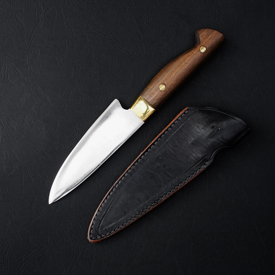 Cuchillo Puntero Legado Artesanal Madera Nativa Premium hoja 12 cm