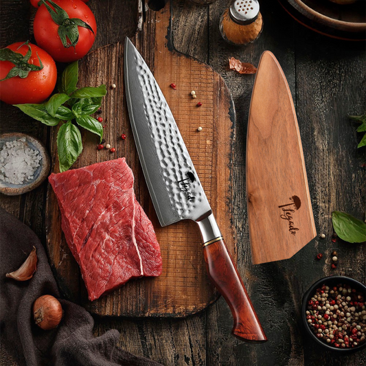 APELLINADO - Cuchillo Chef PRO Damasco 73 capas hoja 20 cm LEGADO