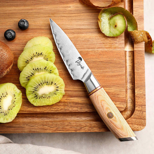 Cuchillo Utilitario Damasco 3 capas hoja 9 cm LEGADO - Andes