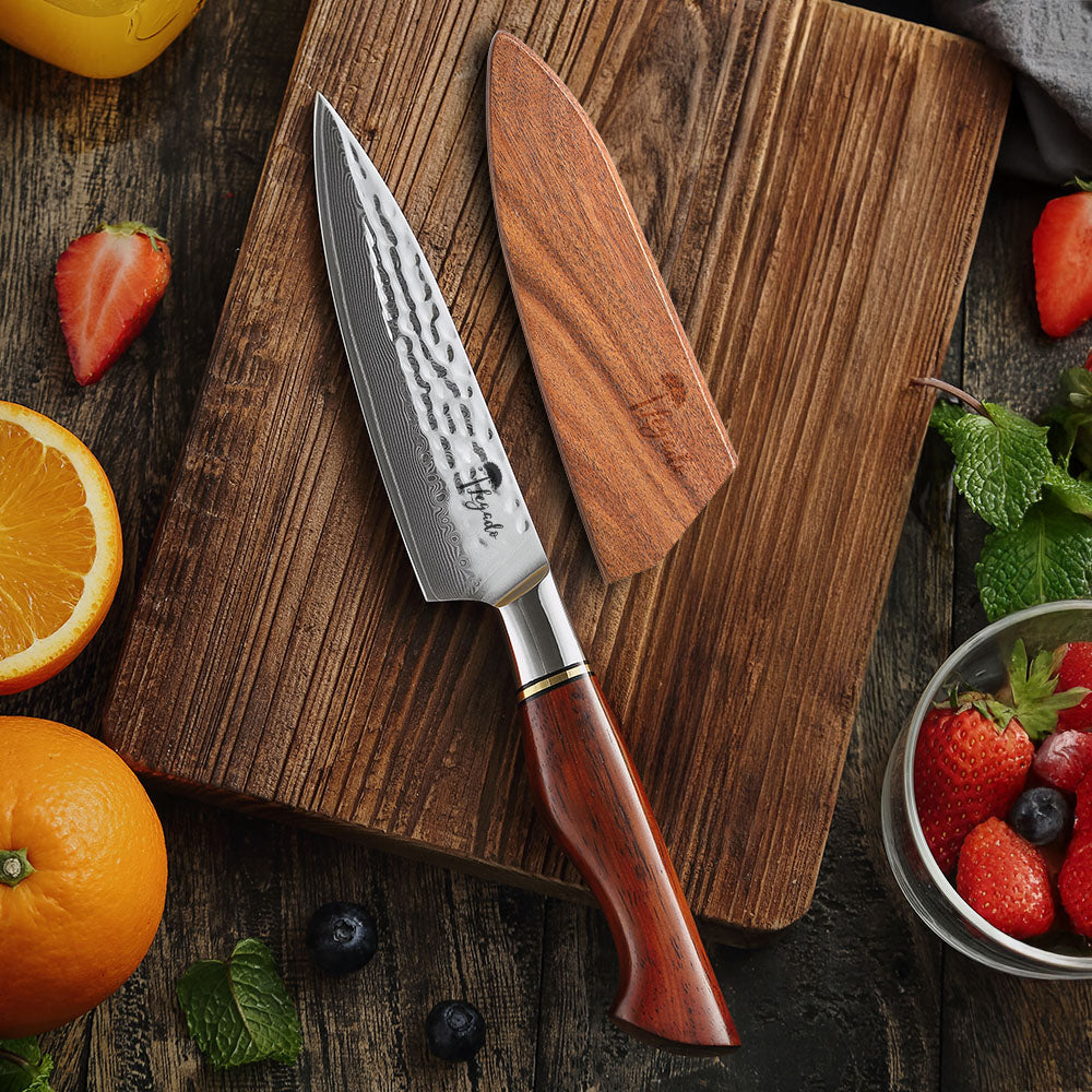 APELLINADO - Cuchillo Utilitario Damasco 73 hoja 13 cm capas LEGADO