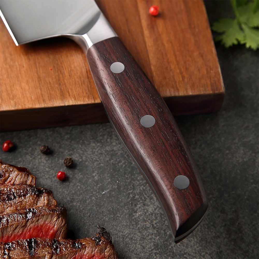 Cuchillo Chef Acero Alemán Premium Hoja 20 cm PATAGÓN - HUALLE