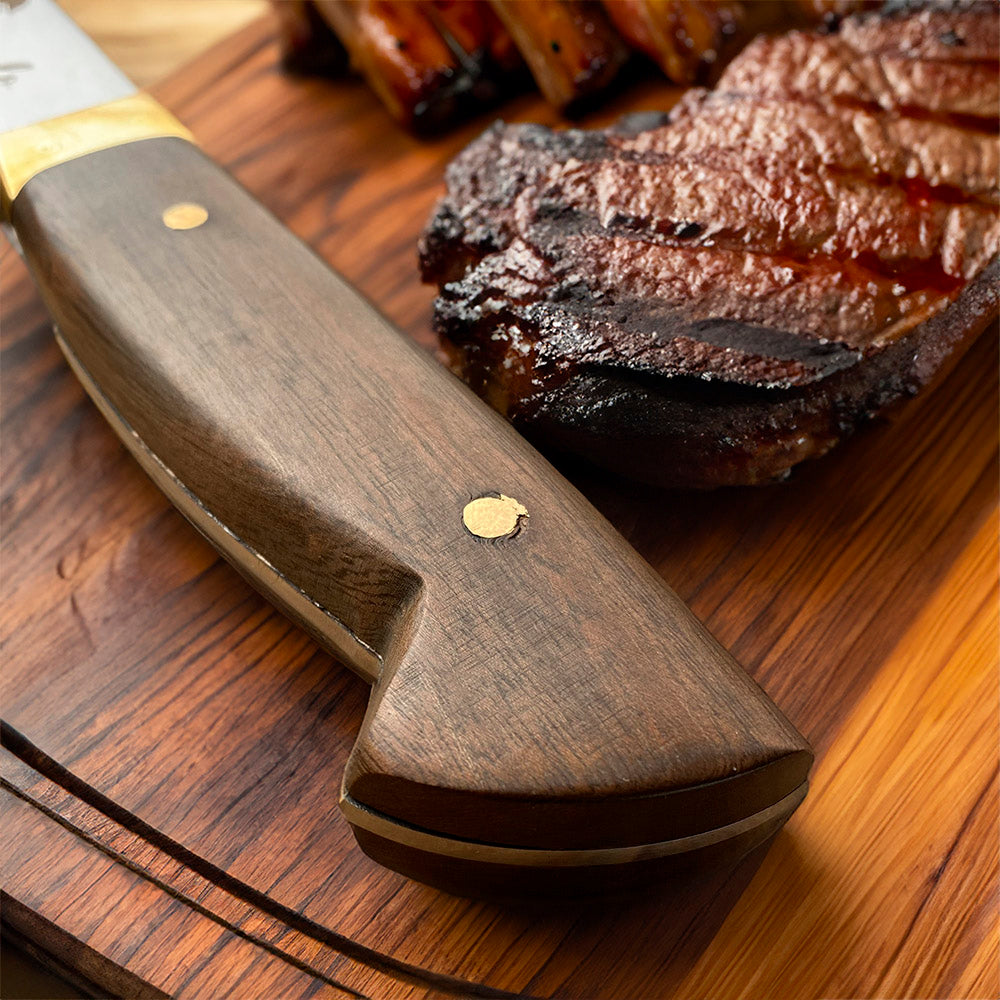 Gran Carnicero Artesanal 22 cm Guayuvirá Premium LEGADO - Cuchillos Mundo Patagon