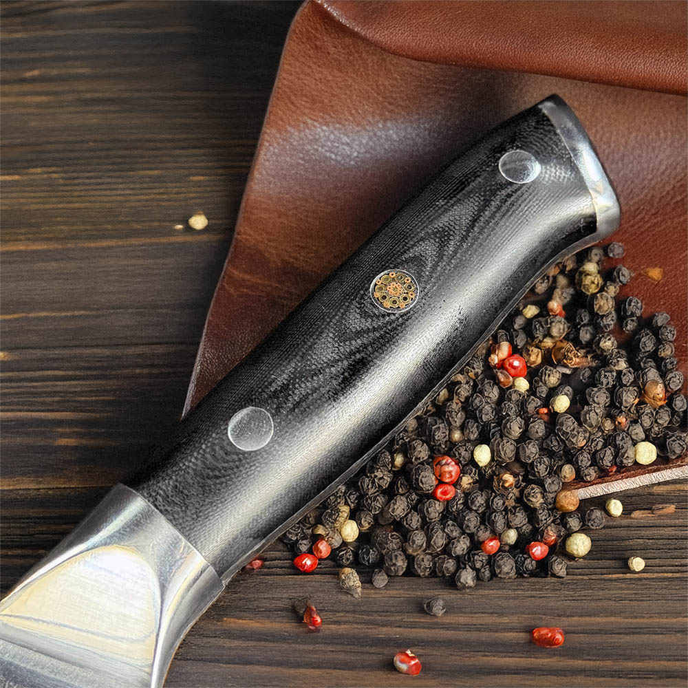 CARBONO - Cuchillo Chef Damasco 67 capas 20 cm PATAGÓN En OFERTA