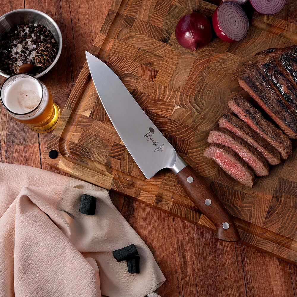 Cuchillo Chef Acero Alemán Premium Hoja 19 cm LEGADO - PELLÍN (7495456424038)