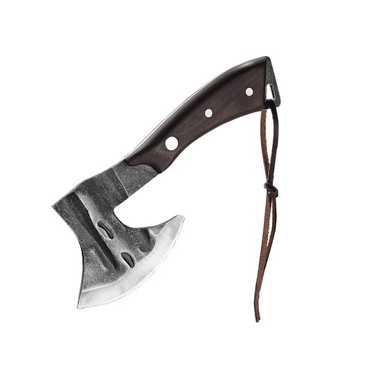 TOMAHAWK - Hacha Acero Inox. Fosfatada - Cuchillos Mundo Patagon