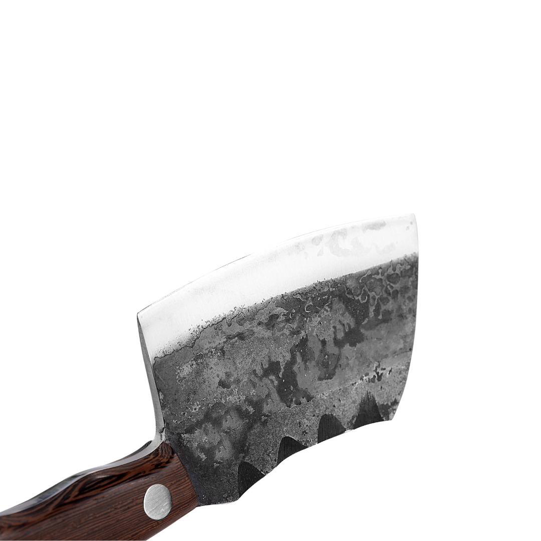 Hacha Cleaver Acero al Carbono PATAGÓN - CARBONO WENGUE