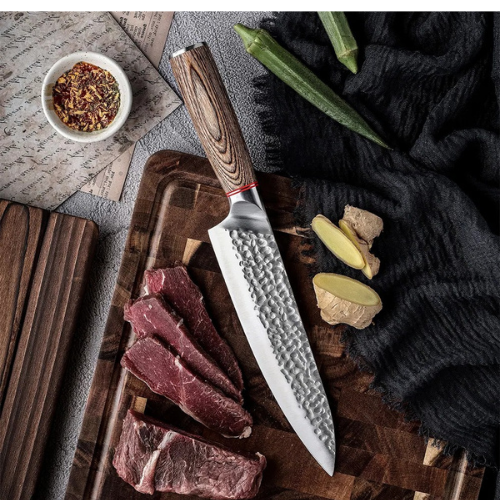 Cuchillo Parrillero Acero Alemán 3 capas hoja 20 PATAGÓN - VIVA EL ASADO