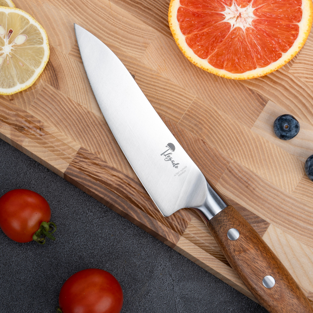 PELLÍN - Cuchillo Utilitario Acero Alemán Premium Hoja 13 cm LEGADO Con caja regalo
