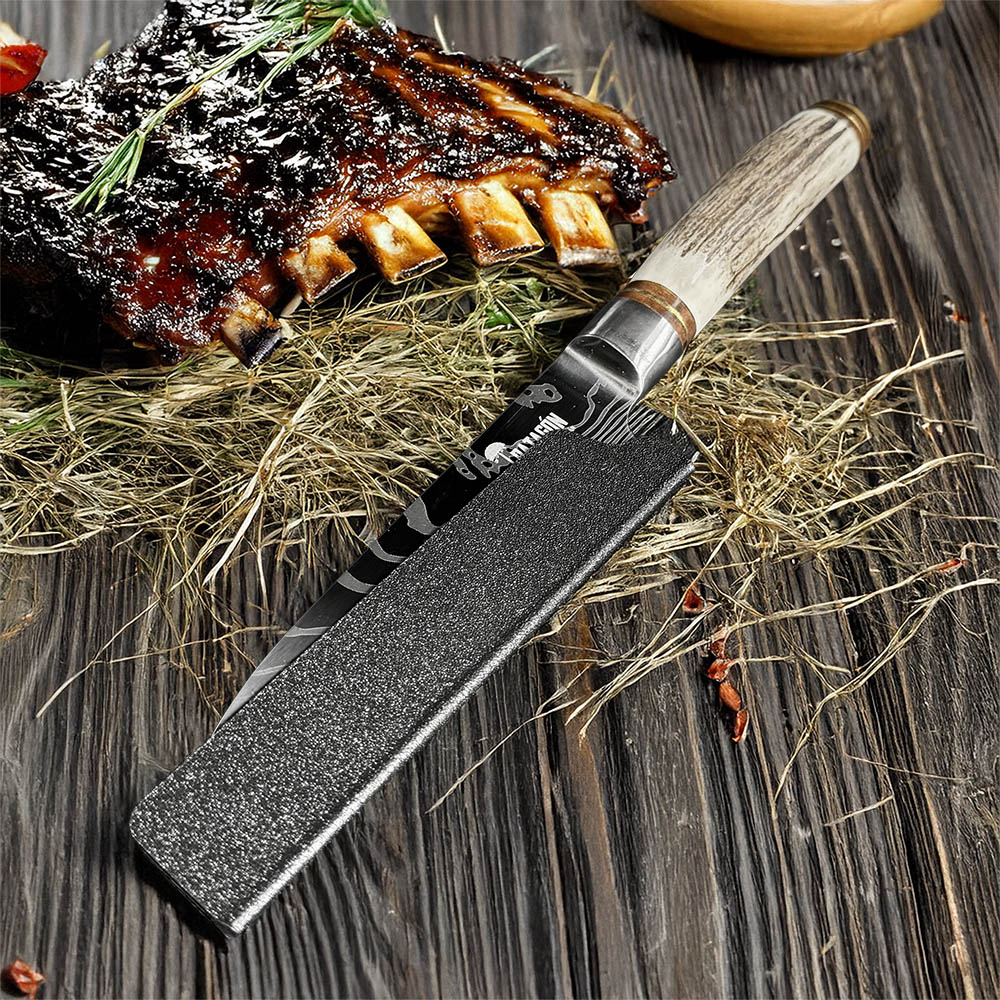 OLAS - Cuchillo Choricero Acero Alemán Artesanal hoja 13 cm PATAGÓN