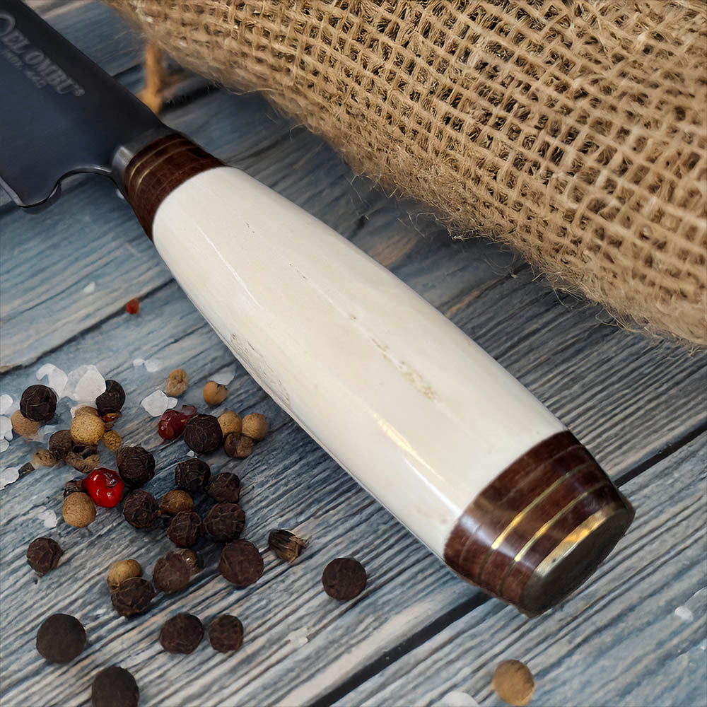 GAUCHO - Cuchillo Verijero Artesanal Parrillero hoja 20 cm Premium EL OMBU