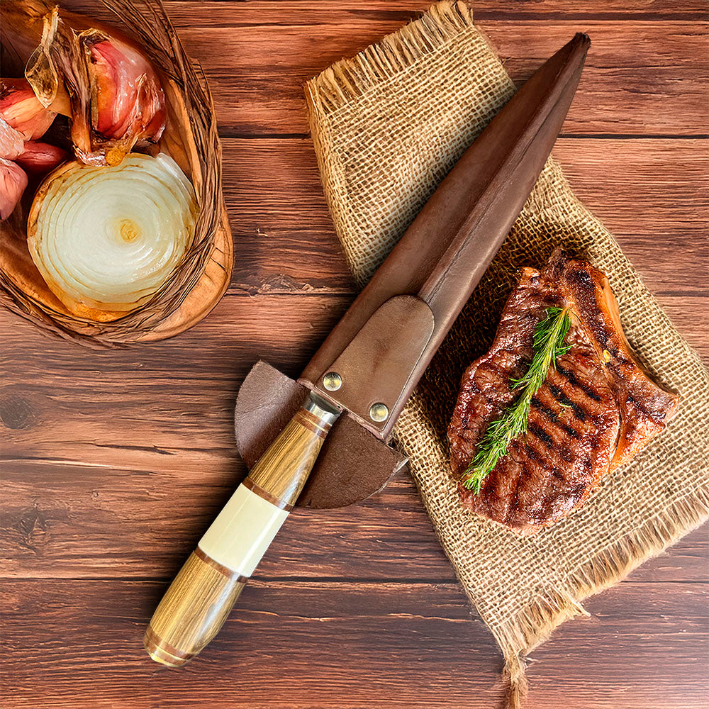 GAUCHO - Cuchillo Verijero Artesanal hoja 20 cm PATAGÓN