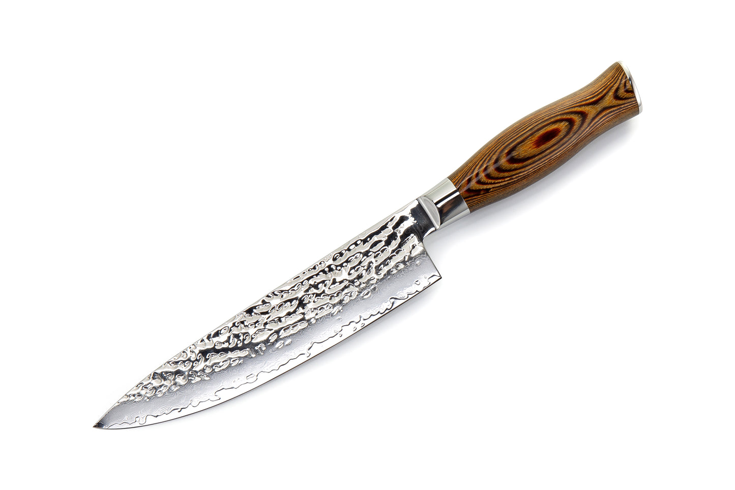 Cuchillo Chef Patagon Damasco 67 capas 20 cm