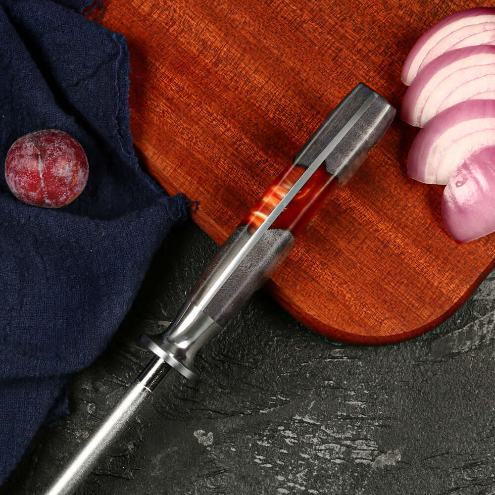 LLOICA - Chaira Astil Diamantado 18 cm PATAGÓN - Cuchillos Mundo Patagon