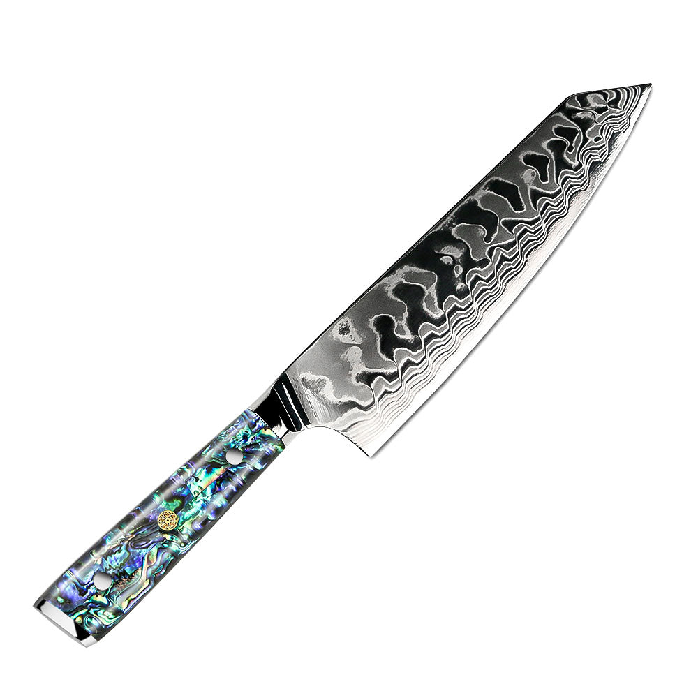 Nácar de Mar - Kiritsuke Damasco 45 capas hoja 21 cm PATAGÓN