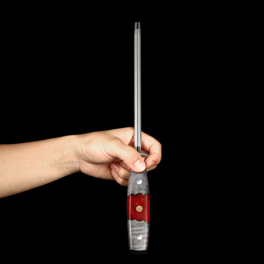 LLOICA - Chaira Astil Diamantado 18 cm PATAGÓN - Cuchillos Mundo Patagon