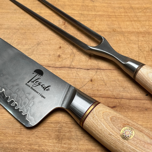 Set Parrillero Premium LEGADO con funda madera gratis