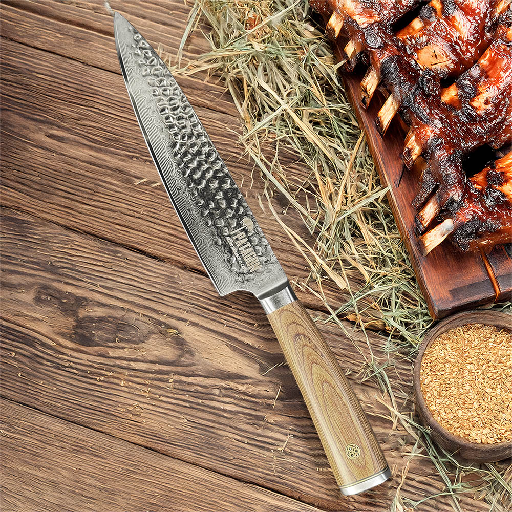 CASTAÑO - Cuchillo Chef Damasco 67 capas 20 cm PATAGÓN SUPER OFERTA