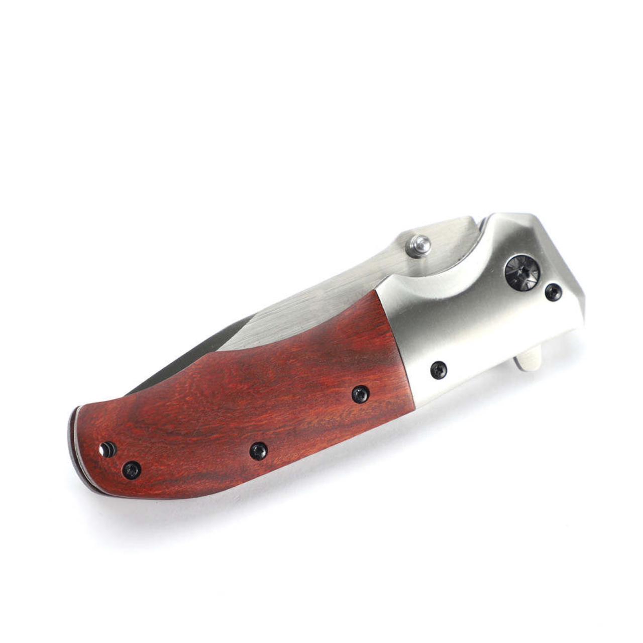 MAGMA - Corta pluma plegable Acero Inox