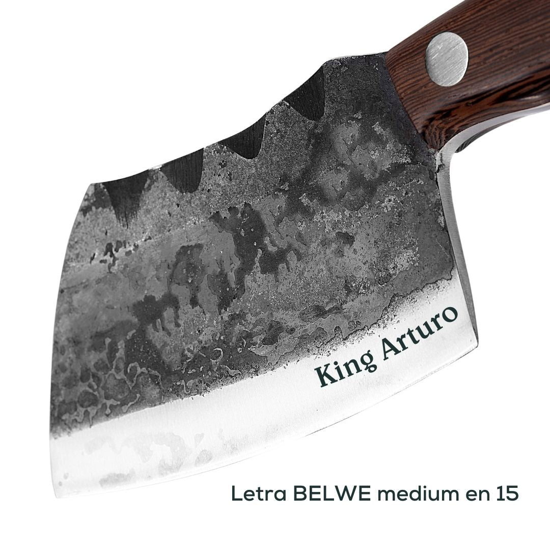Graba la hoja de tu cuchillo