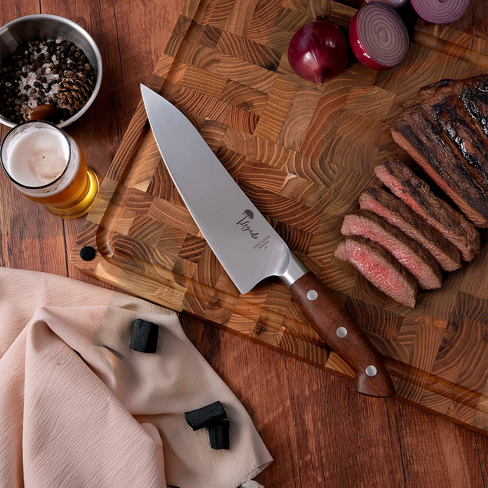 Cuchillo Chef Acero Alemán Premium Hoja 19 cm LEGADO - PELLÍN - Cuchillos Mundo Patagon