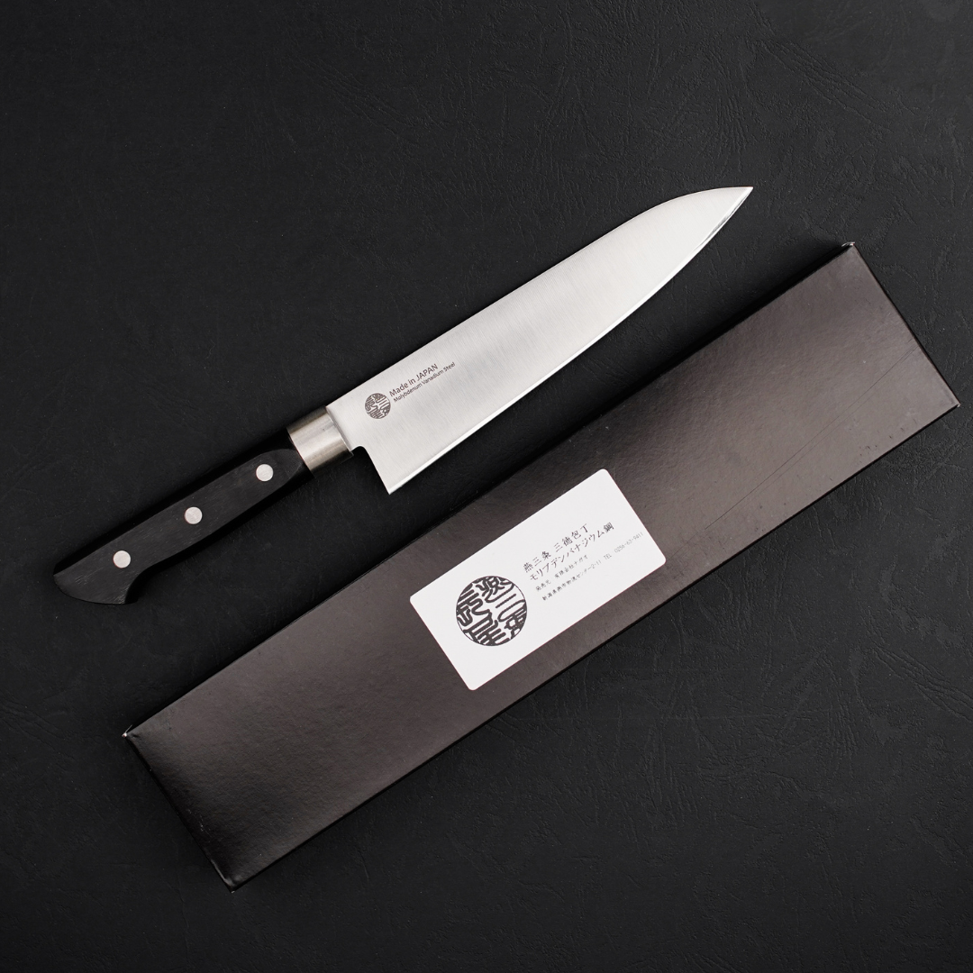 Gyuto Japonés Molibdeno Vanadio hoja 18 cm