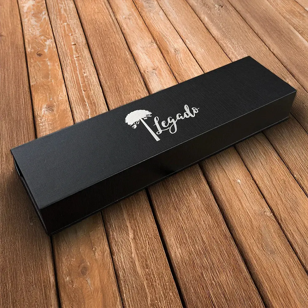 Caja Cuchillo Utilitario PRO Damasco 73 hoja 13 cm capas LEGADO - APELLINADO