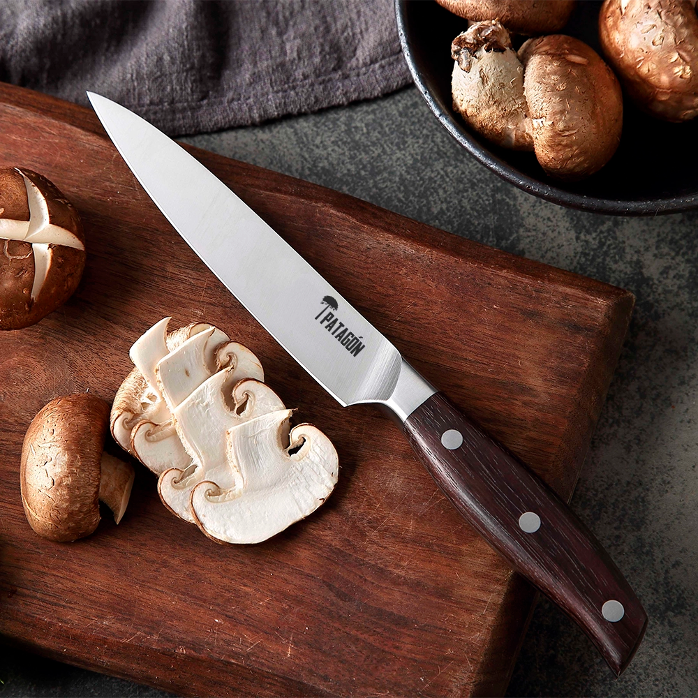 Cuchillo Puntilla de cocina Acero Alemán Premium Hoja 15 cm - HUALLE