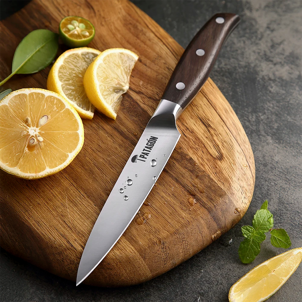 Cuchillo Puntilla de cocina Acero Alemán Premium Hoja 15 cm - HUALLE