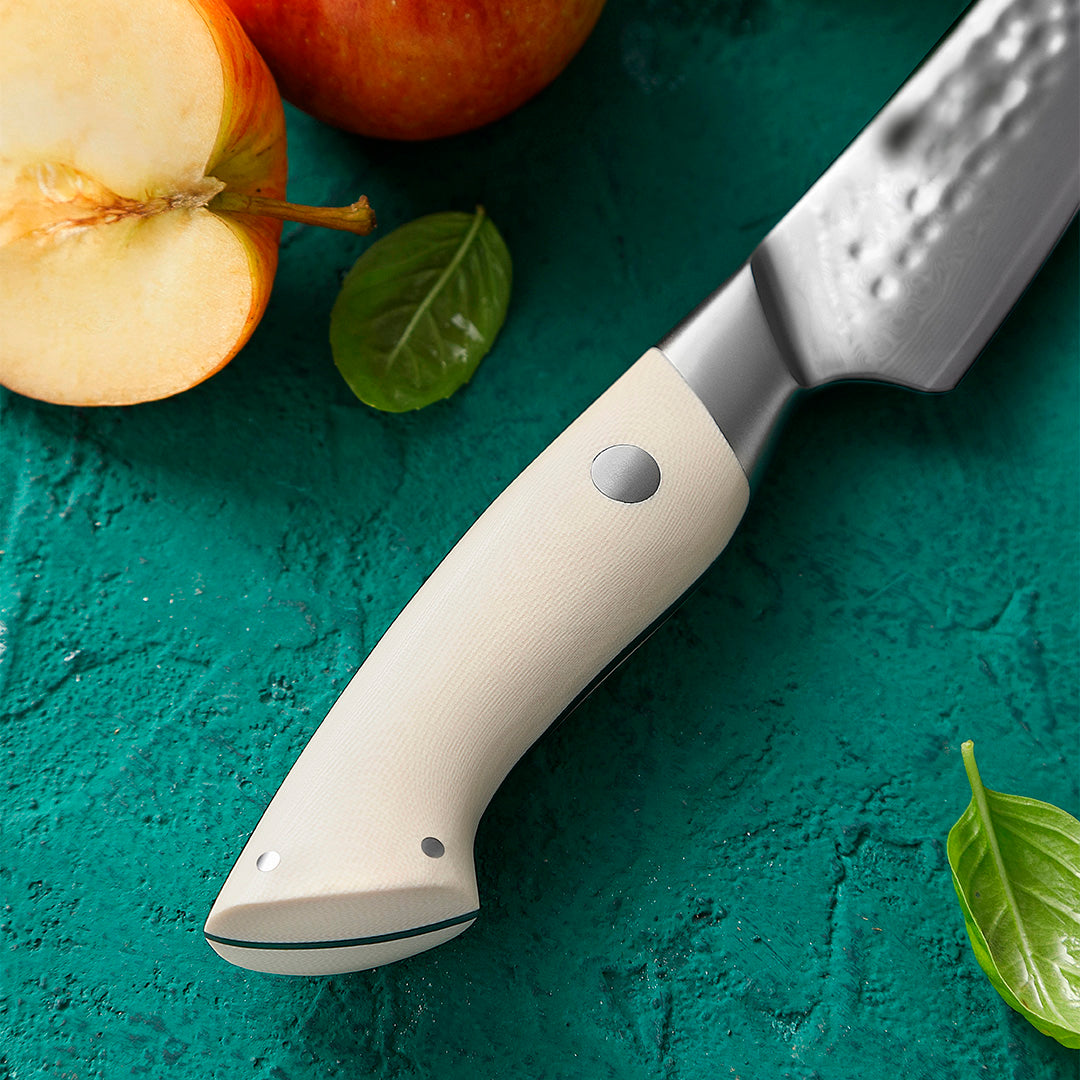 NEVADO Bajo - Cuchillo Petty Damasco 67 capas hoja 13 cm LEGADO