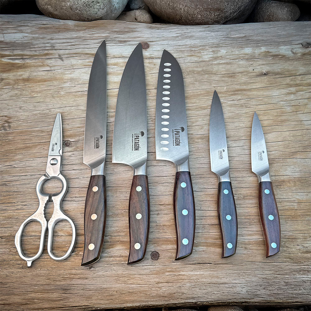Robles - Set culinario completo de 6 piezas - Cuchillos Mundo Patagon