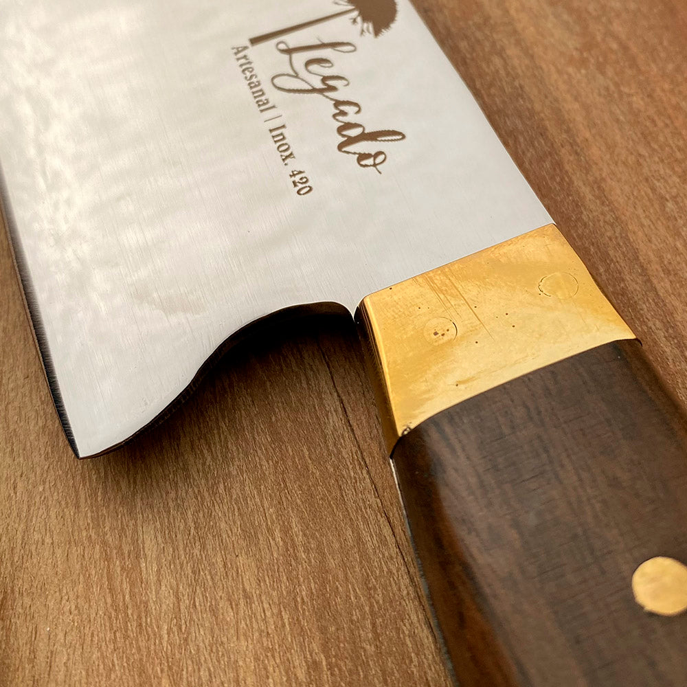 Gran Carnicero Artesanal 26 cm Guayuvirá Premium LEGADO