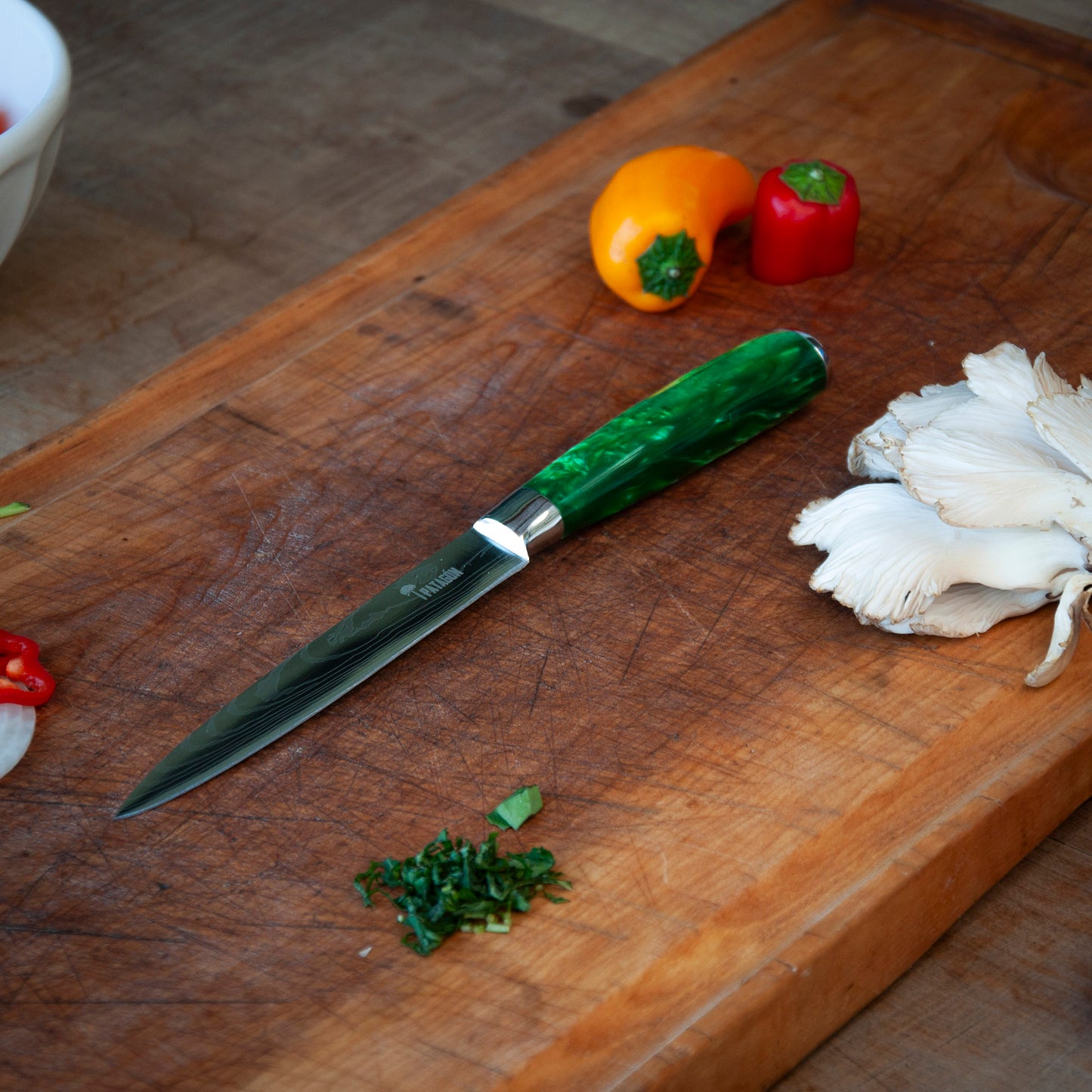 Cuchillo Pelador Patagón Acero Inox. hoja 14 cm