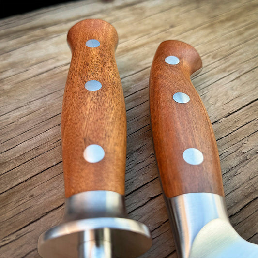 Set Parrillero Cuchillo + Chaira PELLÍN - Cuchillos Mundo Patagon