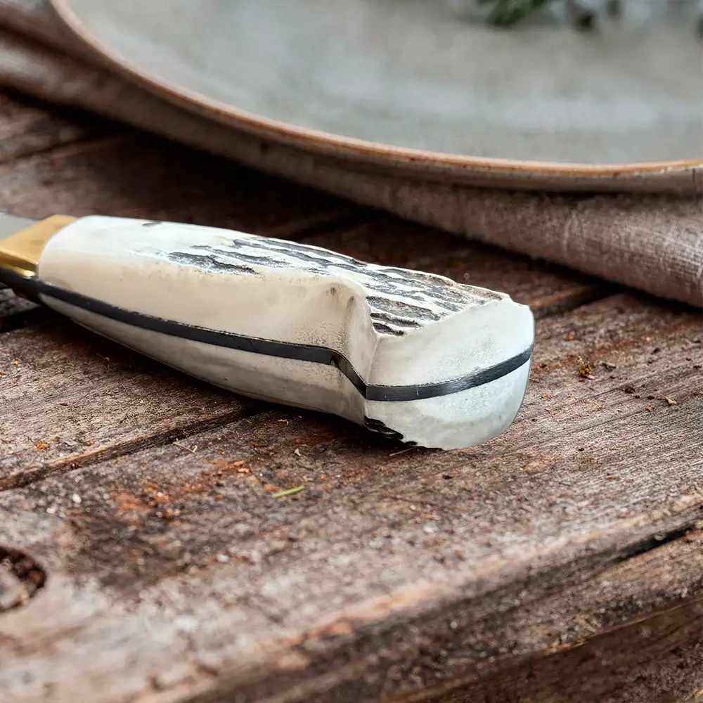 Cuchillo Carnicero Artesanal hoja 18 cm LEGADO - PUMA BLANCO