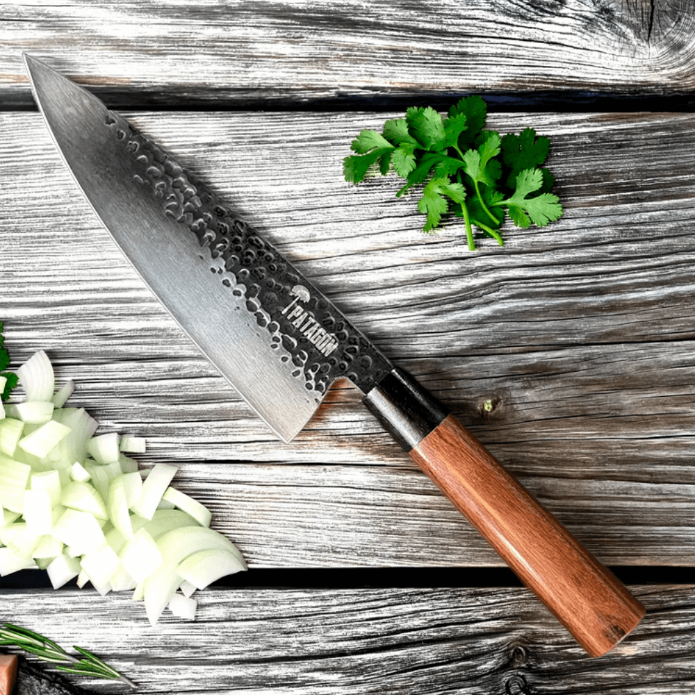 Cuchillo Chef Acero Revestido 3 capas hoja 21 cm