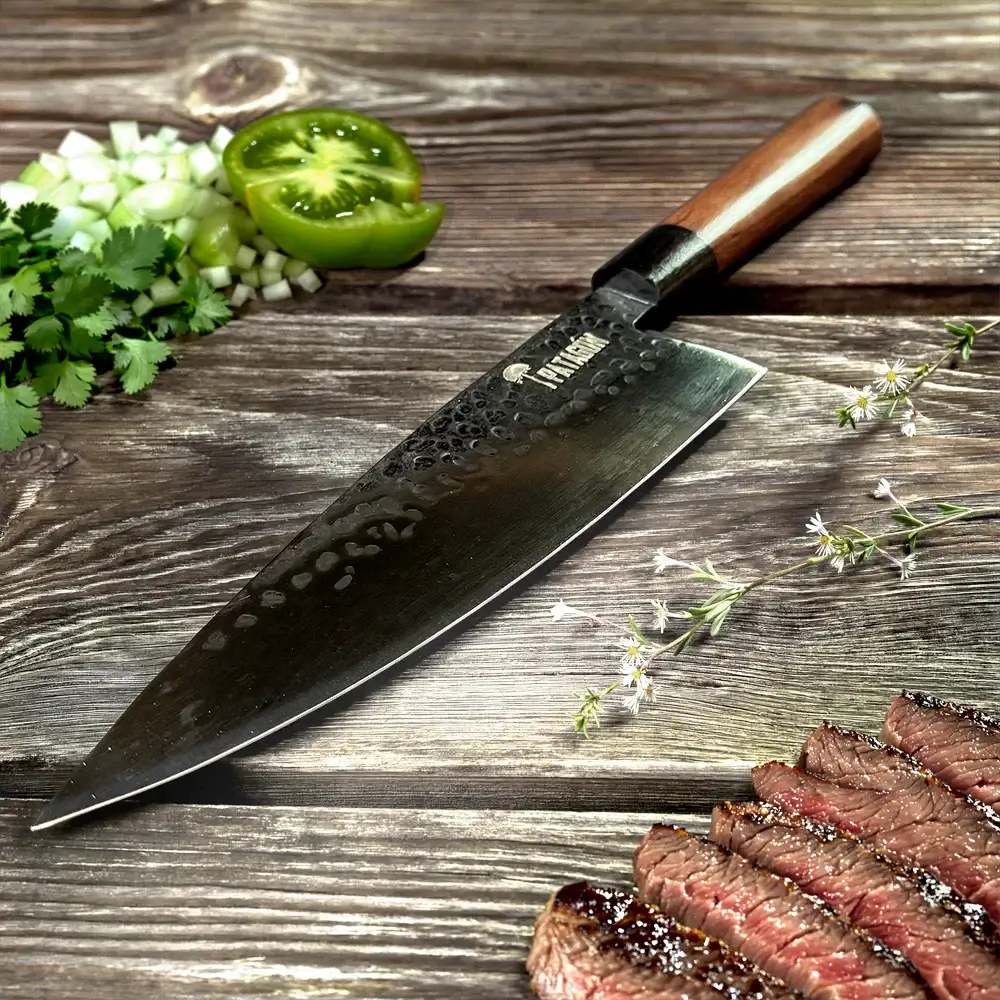 Cuchillo Chef Acero Revestido 3 capas hoja 21 cm