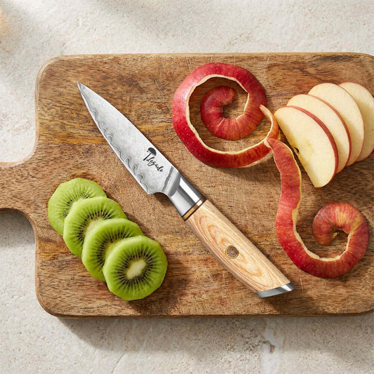 Cuchillo Utilitario Damasco 3 capas hoja 9 cm LEGADO - Andes