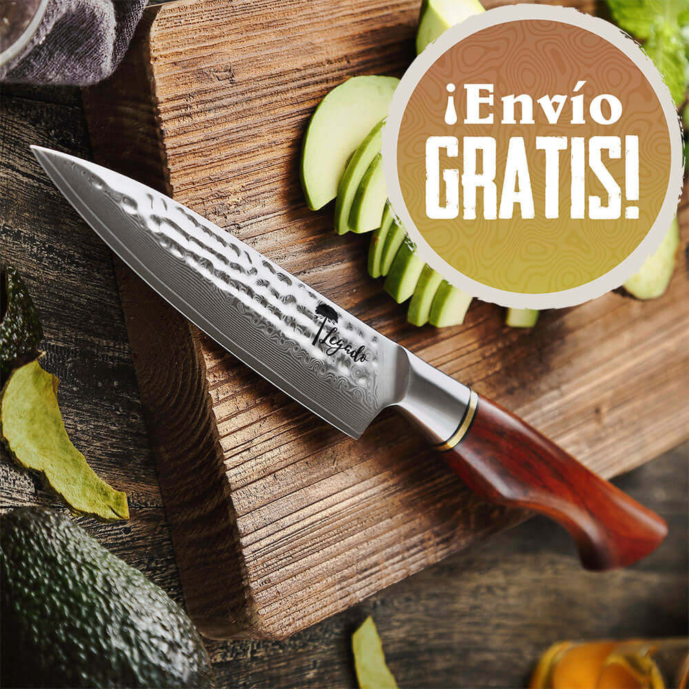 Cuchillo Utilitario PRO Damasco 73 hoja 13 cm capas LEGADO - APELLINADO