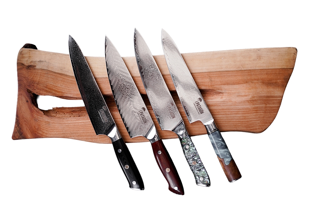 Cuchillo de acero damasco Patagón