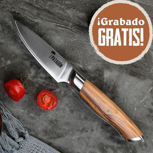 Cuchillo puntilla de cocina HUEMUL - PATAGÓN