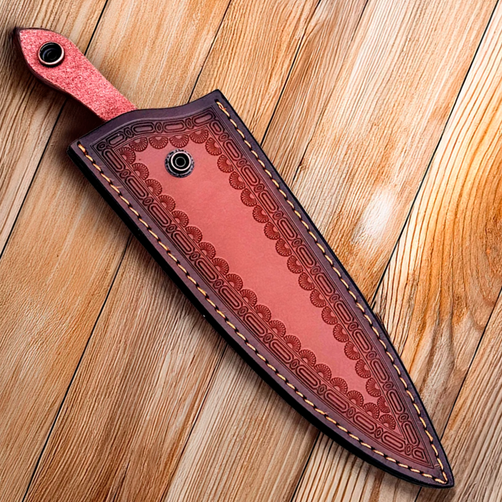 Funda de eco-cuero para cuchillo Chef hoja 19 a 21 cm - Cuchillos Mundo Patagon