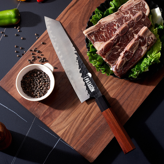 Cuchillo Kiritsuke Acero Revestido 3 capas hoja 21 cm