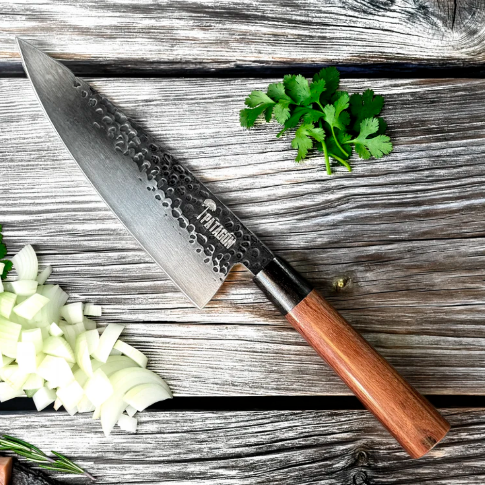 Cuchillo Chef Acero Revestido 3 capas hoja 21 cm