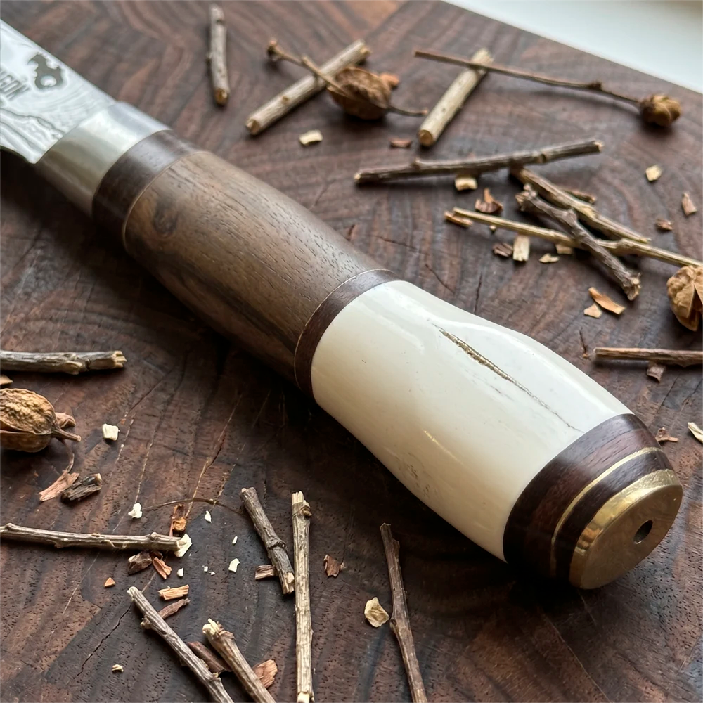 Cuchillo Asador Artesanal hoja 16 cm PATAGÓN - OLAS PATAGÓNICAS