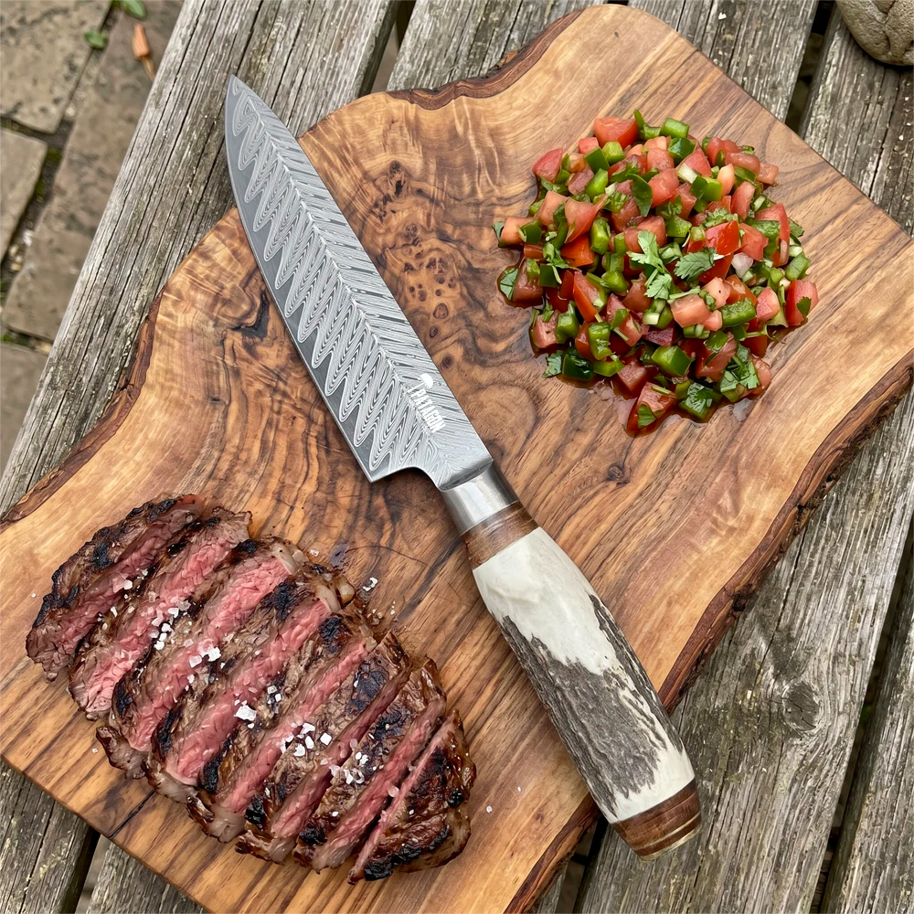 PATAGÓNICO ASTA - Cuchillo Asador Artesanal hoja 20 cm PATAGÓN